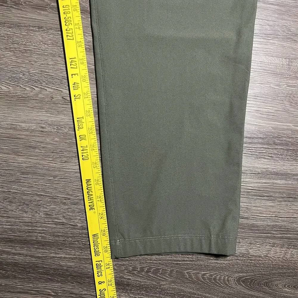 Lululemon ABC Classic-Fit Trouser Men’s 38x30 Army Green Warpstreme LM5AO5S EUC